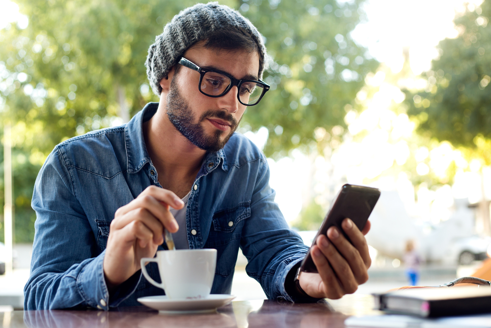 Man on Cell Phone