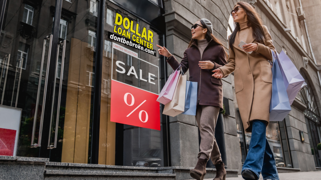 Shop with confidence during Black Friday using your quick signature loan from Dollar Loan Center